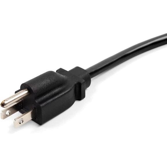 Outdoor Extension Cord 27-Foot 16AWG, 15 Amps, 125V, Maximum 1875W, Black - Picture 3 of 5